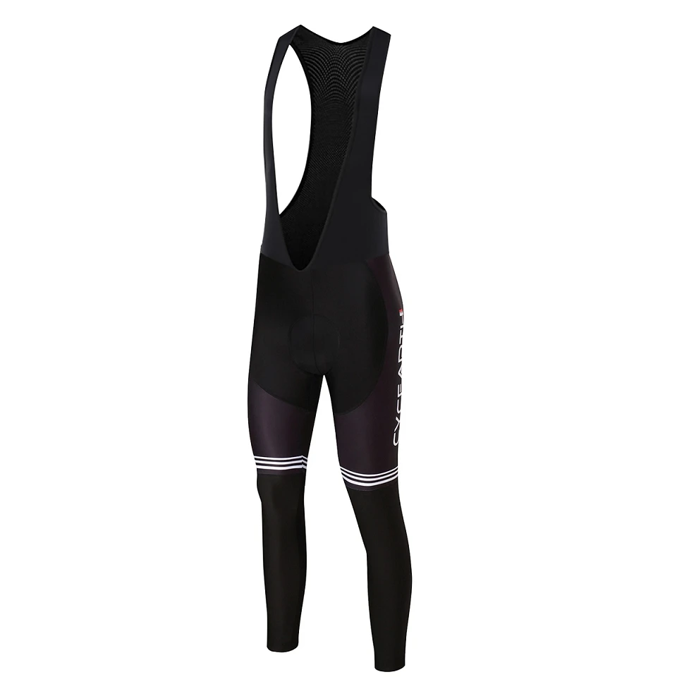 bib pants CYCEARTH зимние термальные флисовые брюки велосипедная одежда для велоезды велосипед Ropa Ciclismo комбинезон для мужчин CELP006 - Цвет: bib pants