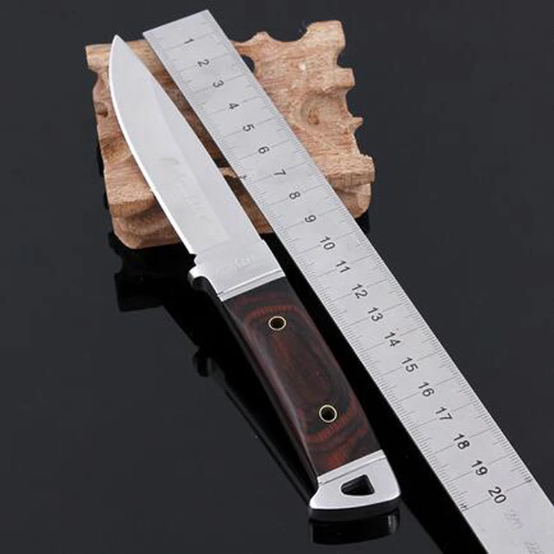 Охотничий нож с фиксированным лезвием из нержавеющей стали