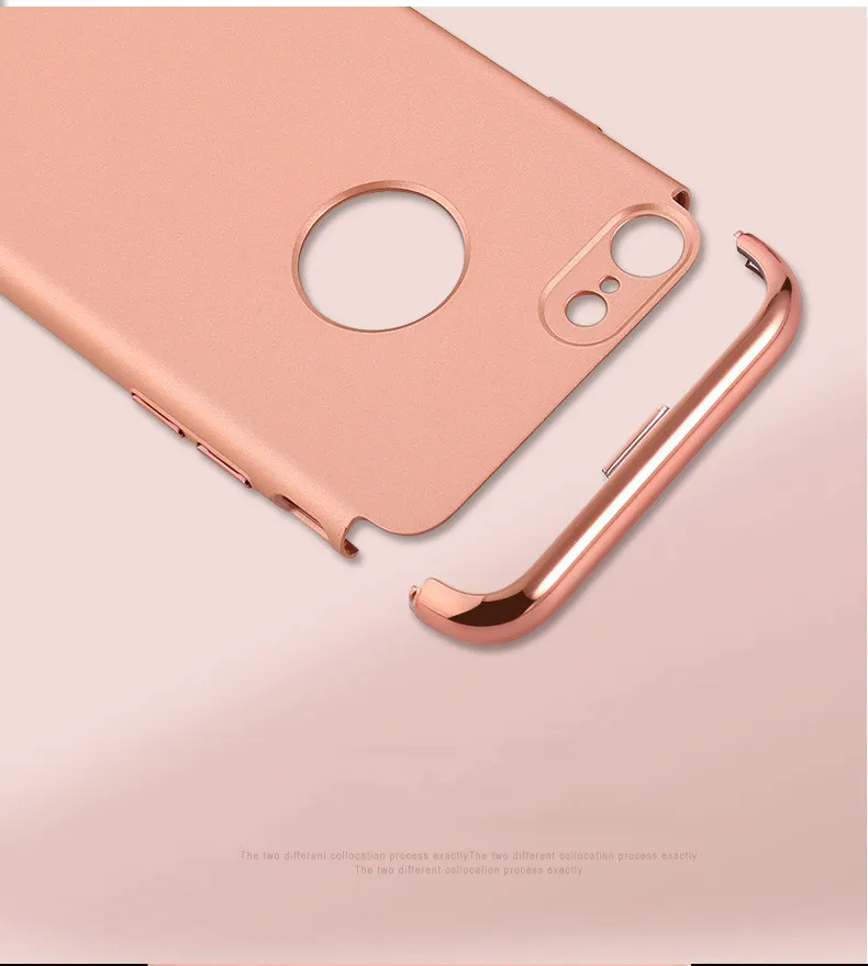 360 покрытие матовое покрытие чехол для Apple iPhone 5 5S SE 6S 7 8 Plus телефон Корпус чехол на 5S 6 7 8 плюс тонкий Чехол бампер Чехол