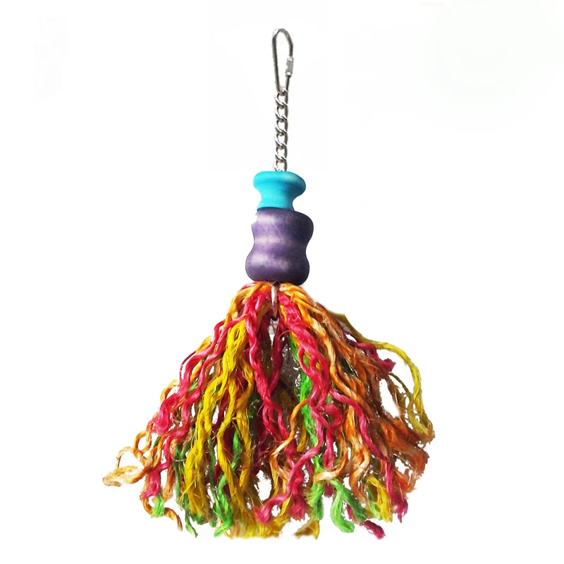 Деревянный и кожаный лист ручной работы игрушки для домашних животных птицы