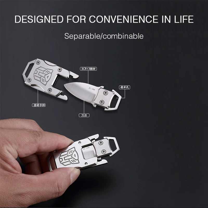Портативный нож для ключей EDC инструмент Многофункциональный Мини карманный