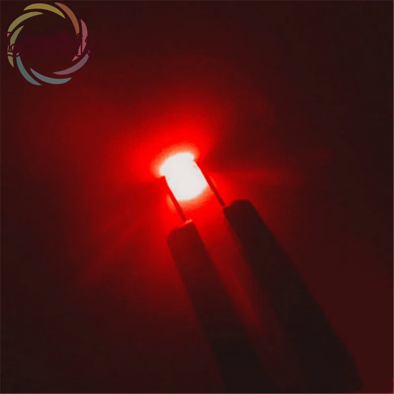 100 штук пакет 0603 SMD красный светодиод супер яркий SMT светодиоды диод 620-630nm DIY | Лампы