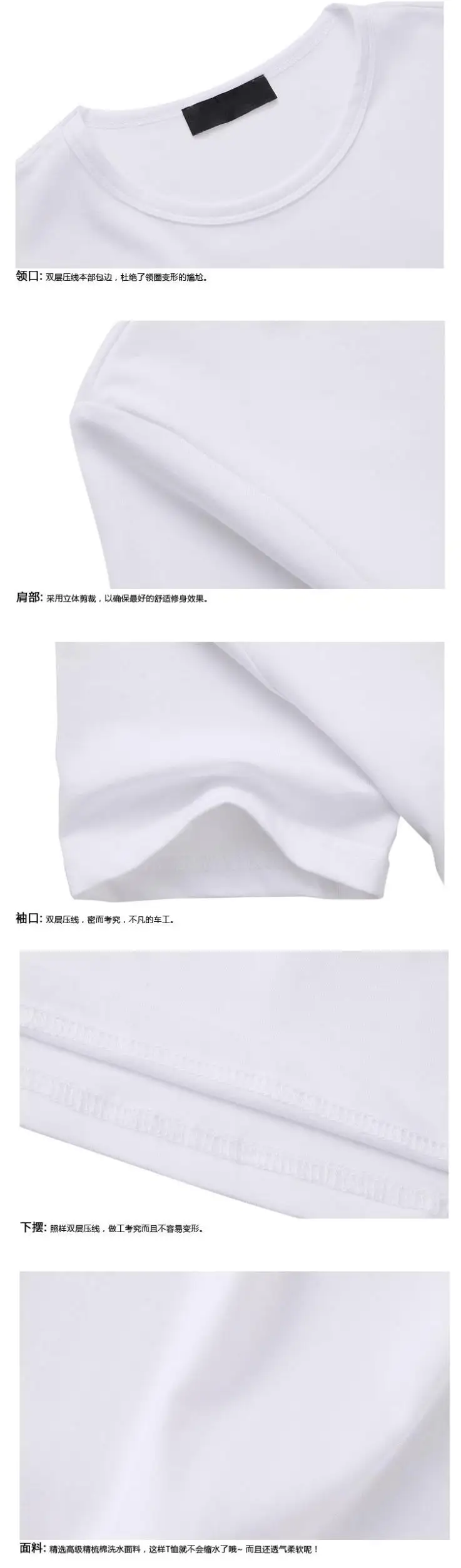 2015 Men's short sleeve T-shirt cotton men's clothes render unlined upper garment Half small | Мужская одежда