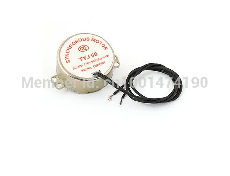 Синхронный двигатель с диаметром вала вентилятора 220 В переменного тока 240 в 33