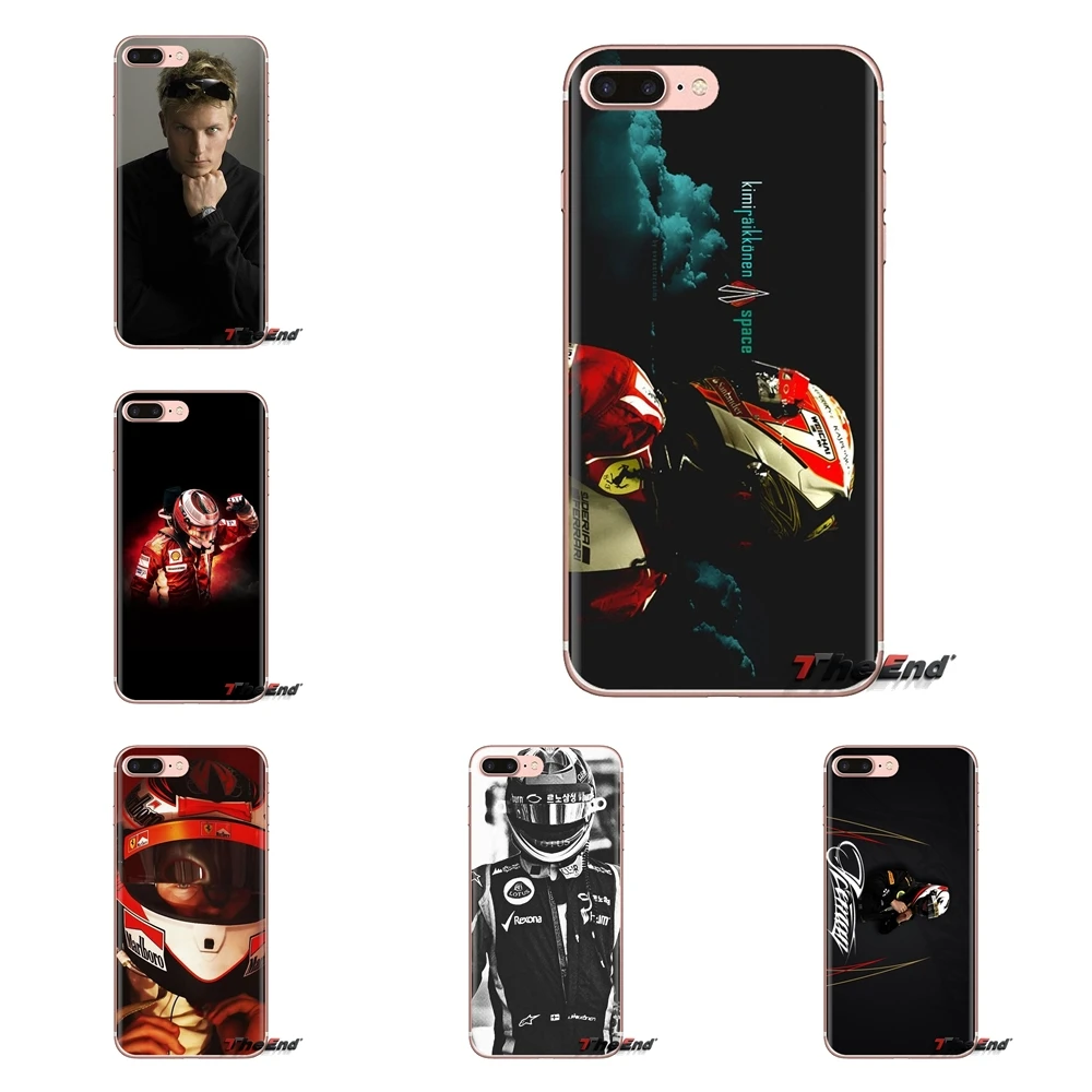 Soft Cases Cover For LG G3 G4 Mini G5 G6 G7 Q6 Q7 Q8 Q9 V10 V20 V30 X Power 2 3 K10 K4 K8 2017 Fashion Car driver Kimi Raikkonen |