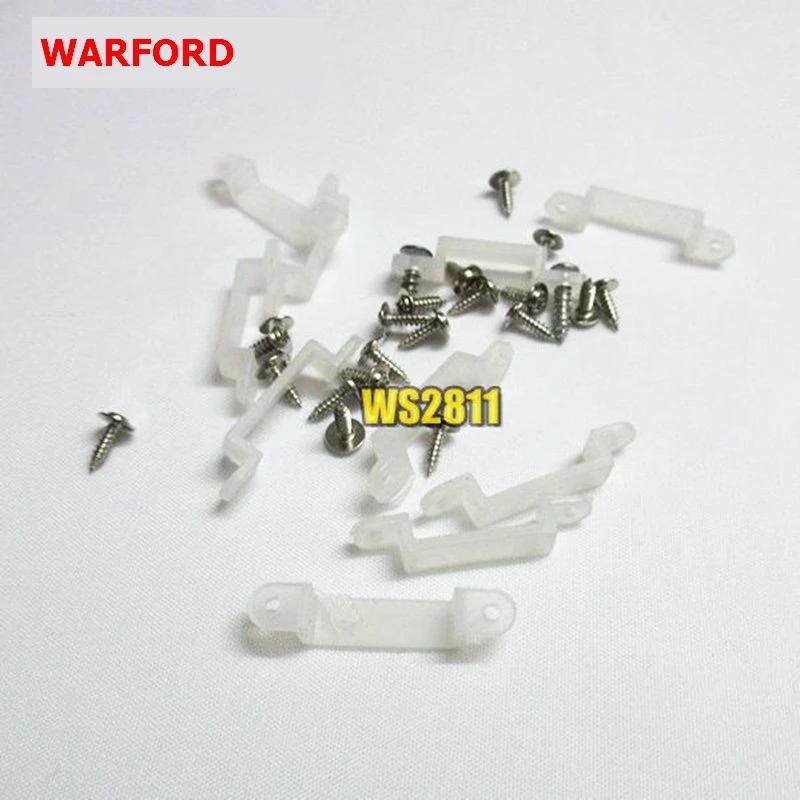 1000 pcs 8mm/10mm/12mm Silicon Clip LED chip connector With 2000pcs for Fixing WS2812B/ WS2811 /LPD6803/3528/5050/ Strip | Лампы и