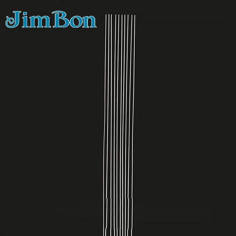 JimBon 10 шт Серебряные сварочные стержни низкотемпературные металлические алюминиевые магниевые паяльные стержни 1,4 мм x 50 см