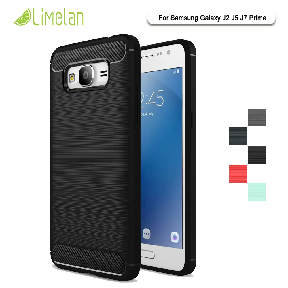 Limelan Новый чехол для samsung J7 J5 премьер из карбонового волокна и матового ТПУ