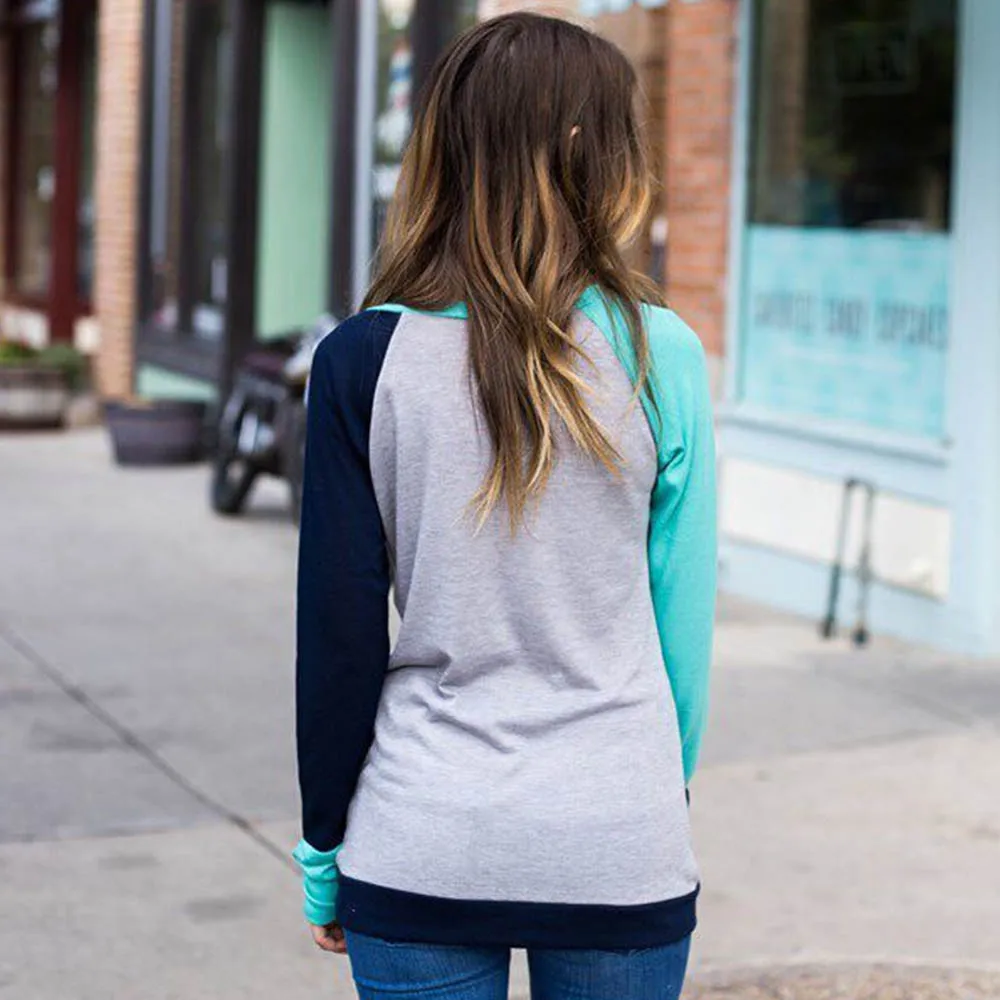 Женская винтажная рубашка с длинным рукавом и круглым вырезом на молнии в стиле