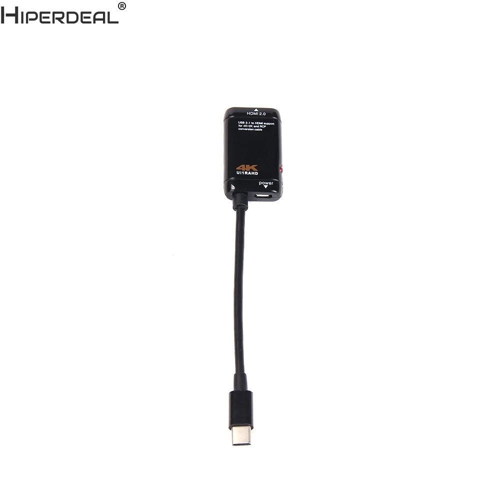 HIPERDEAL type C USB 3,1 мужчина к HDMI Женский 4 K Кабель-адаптер для LeTV PhoneHW
