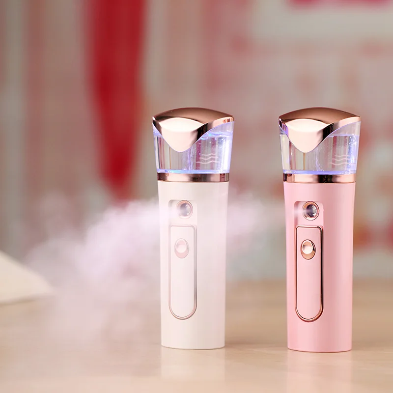 

Face Sauna Spa Sprayer Beauty Hydrating Water Portable Facial Body Steamer Ultrasonic Humidifier Whitening Nano Face Cleaning