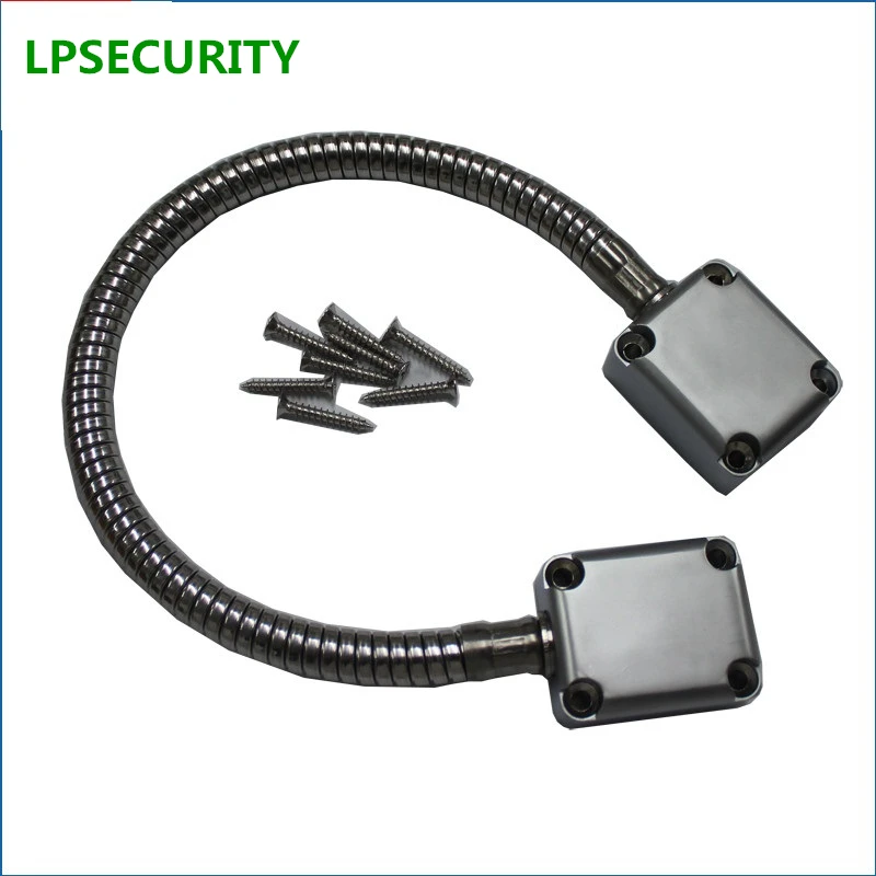 Metal Cable protector pipe tube diameter stainless steel Cable pipe for Door access control wire