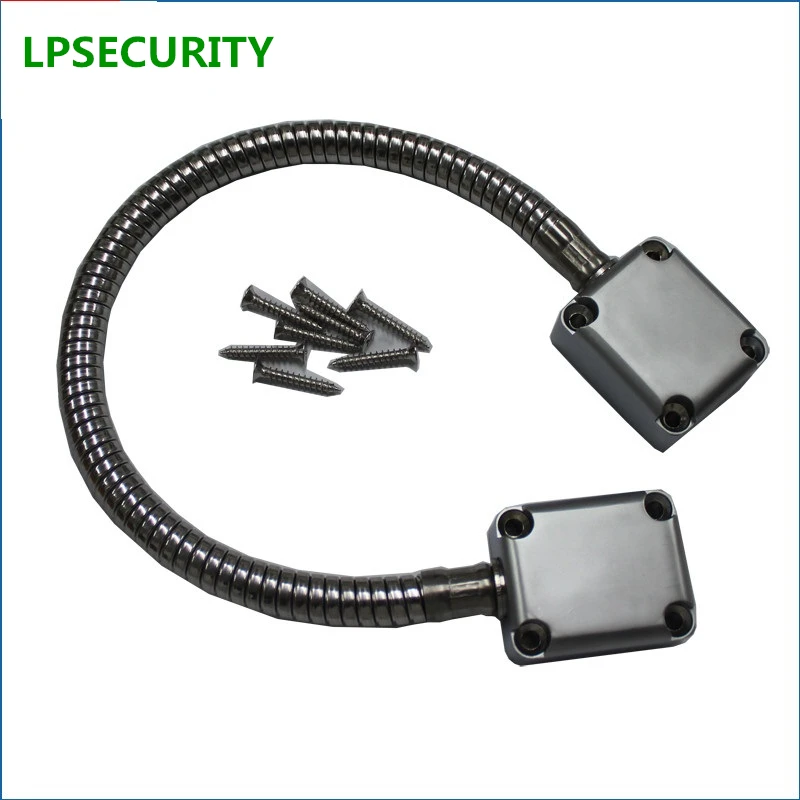 Металлическая трубка для защиты кабеля LPSECURITY диаметр трубки из нержавеющей