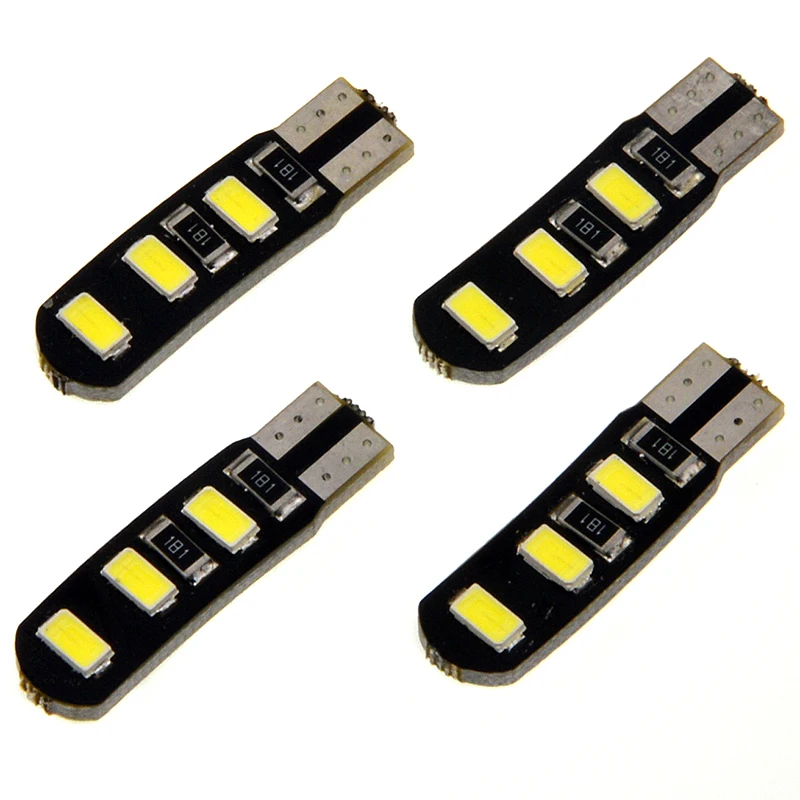 10x12V лезвие 194 W5W T10 6 SMD СВЕТОДИОДНЫЙ 5630 Canbus без ошибок автомобиля задних фонарей