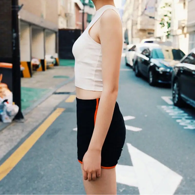 Women Camis White Black Crop Top Sexy Cut-out Bustier Bralette Bralet Corset Vest Blouse Women's Hole Tanks Tops | Женская одежда