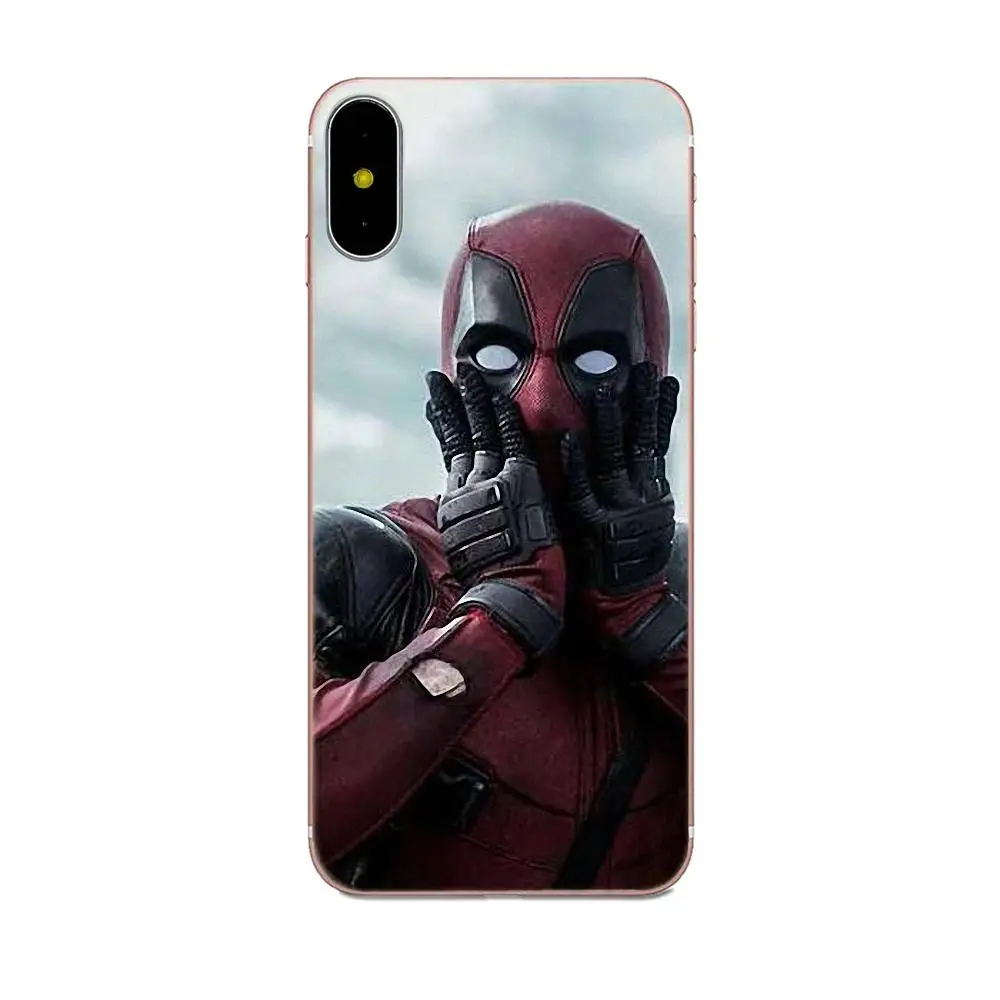Роскошный чехол для телефона Hero Deadpool Clear Xiaomi Note 3 4 Mi3 Mi4 Mi4C Mi4i Mi5 Mi 5S 5X 6 6X A1 Max Mix 2