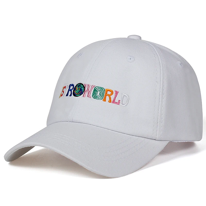 ASTROWORLD бейсболка s с изображением Трэвиса Скотта хлопок унисекс астромир папа шляпа Тур вышивка мужская женская летняя шляпа