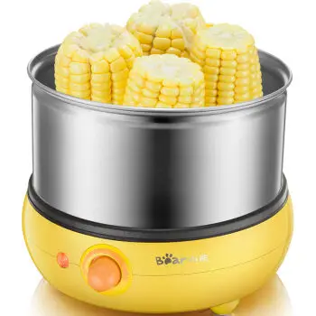 Котлы для яиц Bear двойная плита нержавеющая сталь жареные яйца