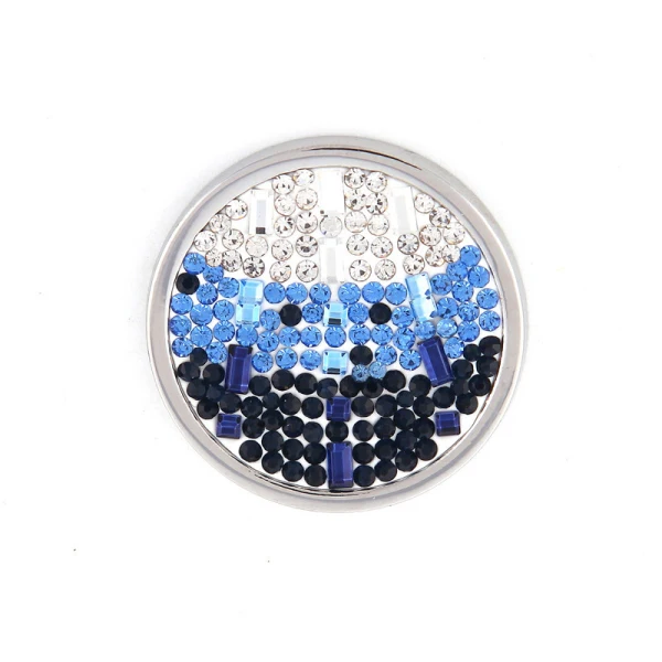 Дизайнерские Ювелирные изделия Vinnie Тихоокеанская синяя монета в виде диска +