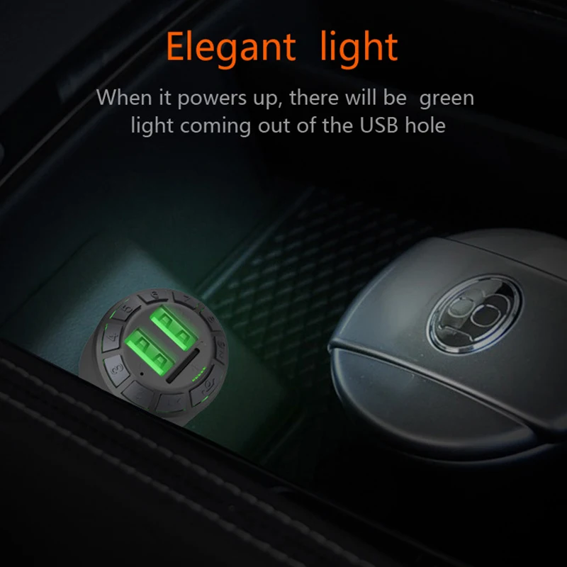 Rylybons 5V Wireless Dual USB Ports FM Transmitters Car Charger bluetooth MP3 Player Handsfree Kit For Mobile Charging | Автомобили и