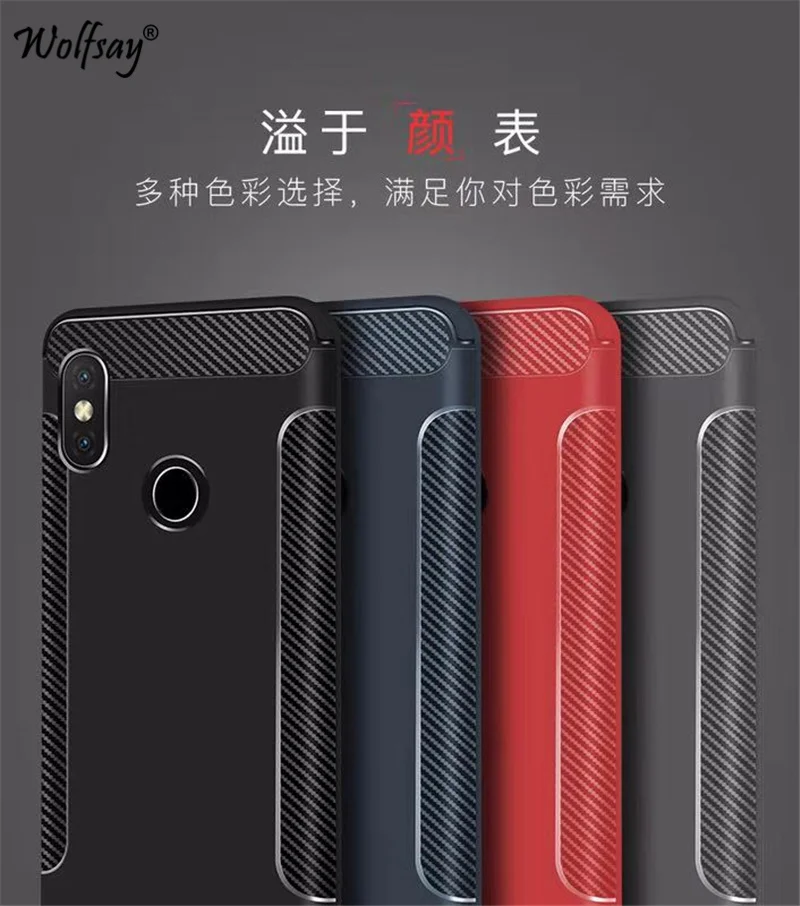 Soft Case Xiaomi Redmi Note 6 Pro Armor Shockproof Phone Silicon Cover |