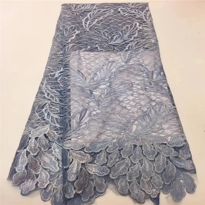 Nigerian lace fabric 2019 high quality 3d wedding apple green Africa with sequins French S | Дом и сад