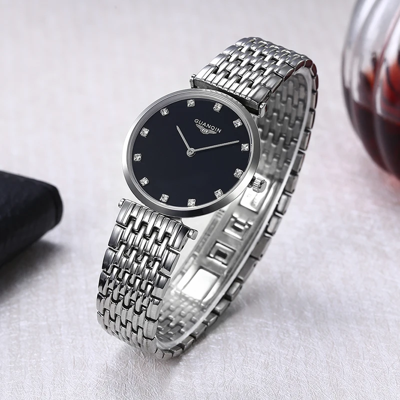Relogio Feminino 2020 GUANQIN женские деловые повседневные кварцевые часы bayan kol saati роскошные