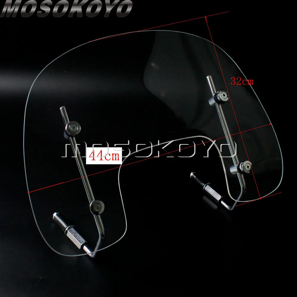 Мотоцикл Дым лобовое стекло скутер ветер экран Ветер Дефлектор для Vespa S 125 болт на