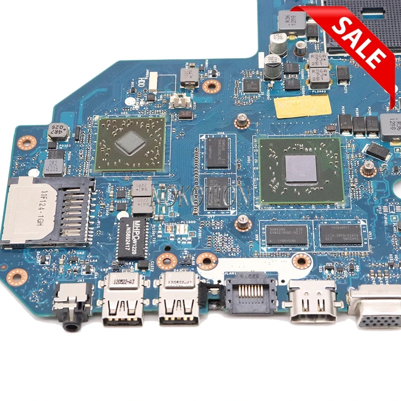 NOKOTION 687229 501 001 QCL51 LA 8712P материнская плата для ноутбука hp павильон M6 1000 разъем FS1 HD7670M