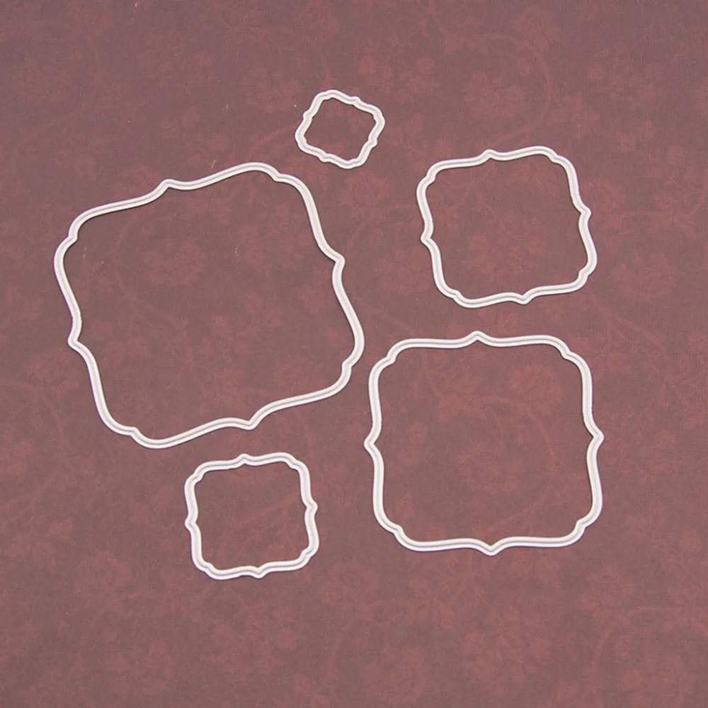 Frame Metal Cutting Dies Stencil DIY Scrapbooking Album Stamp Paper Card Embossing Craft Decor | Дом и сад