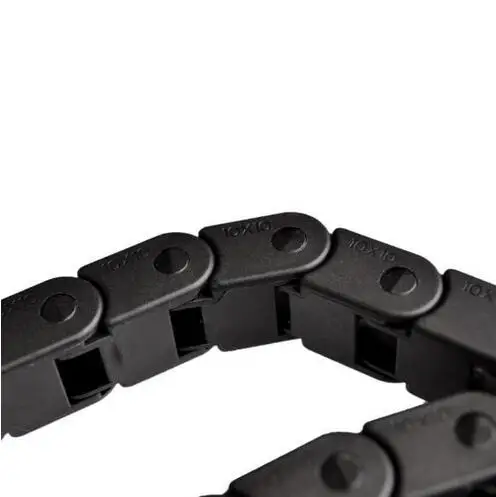 Best price!!! 10 x 10mm L1000mm Cable Drag Chain Wire Carrier with end connectors for CNC Router Machine Tools |