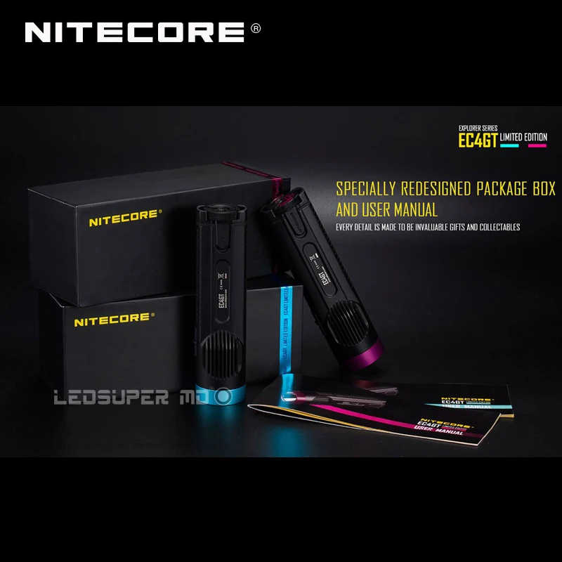 Цена по прейскуранту завода проводник серии Nitecore EC4GT Ограниченная серия