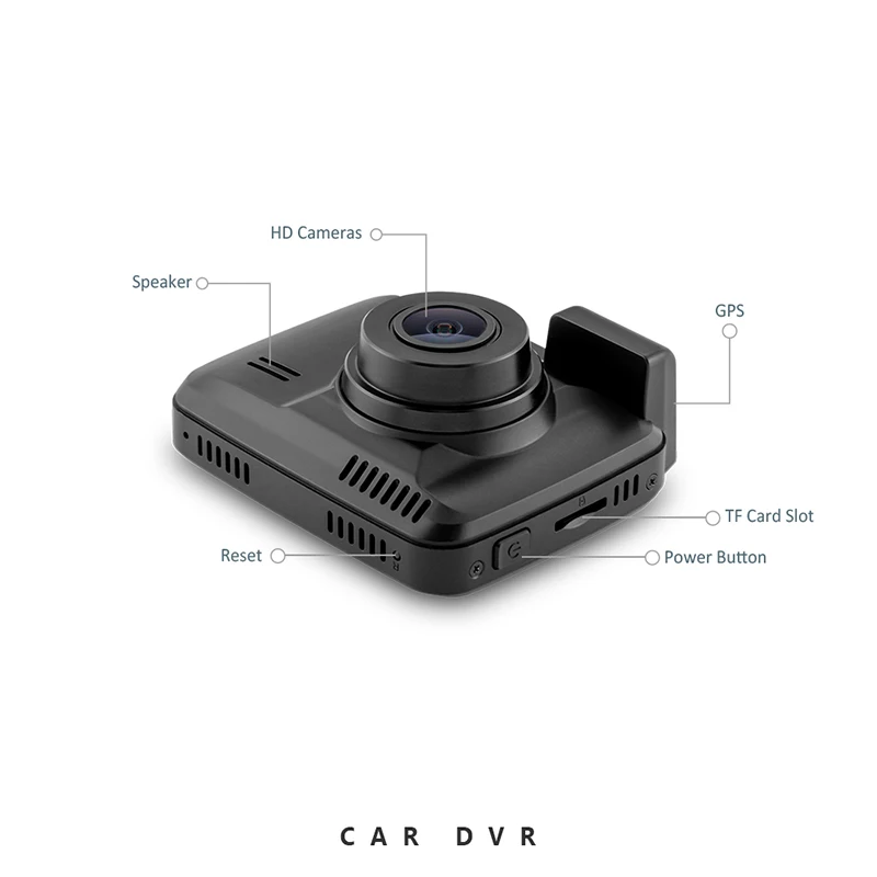 2.4&quot Dash Camera Car DVR WiFi DVRs Recorder Cam Vehicle Built In GPS Camcorder 4K 2160P Night Vision | Автомобили и мотоциклы