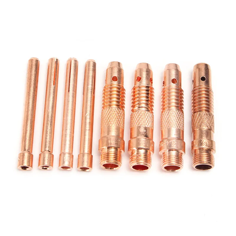 19 шт. сварочный фонарь TIG с насадками набор трубок вольфрамовыми электродами для