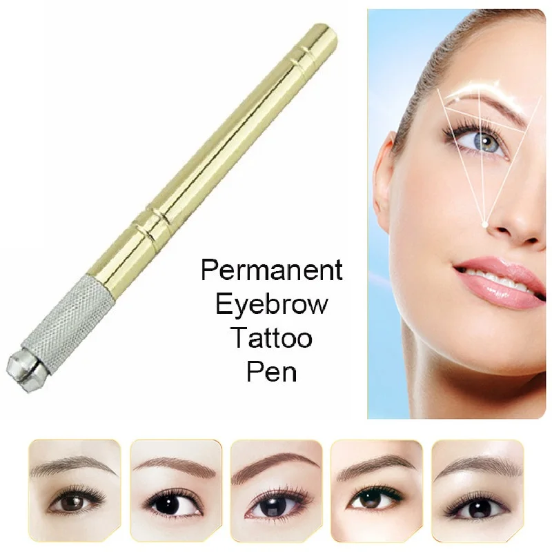Ручная 3d-ручка для микроблейдинга искусственная косметика татуажа естественных