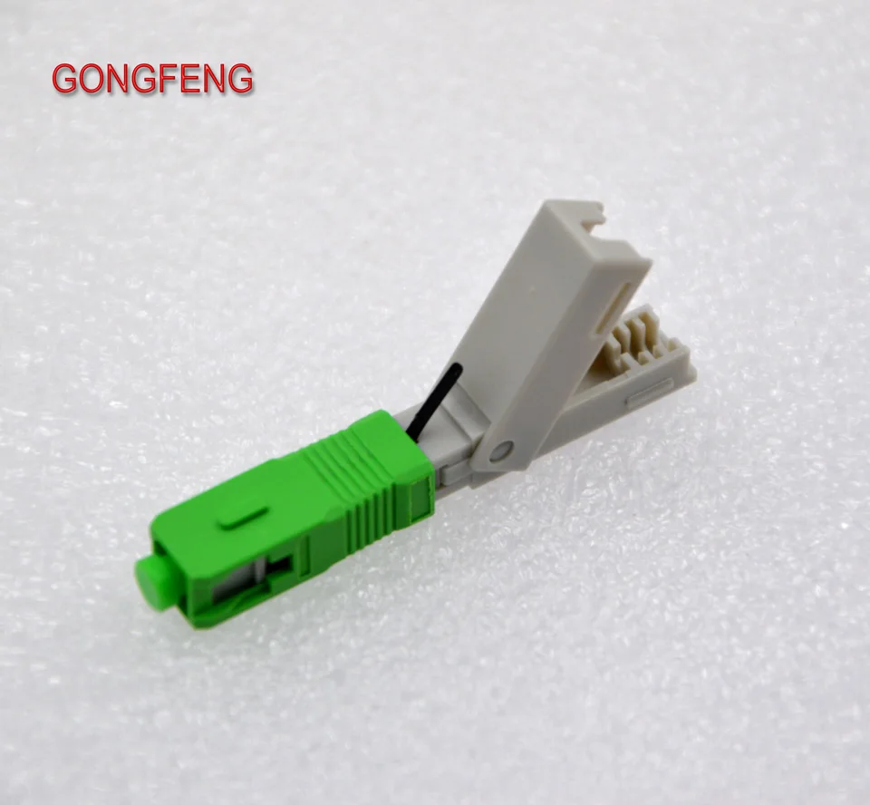 GONGFENG 50 шт. Новый высококлассный SC оптоволоконный Быстрый коннектор SC/PC/APC