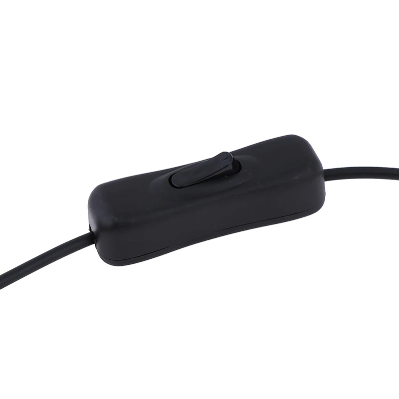 1 м USB кабель папа-мама переключатель ВКЛ. Выкл. Кабель Переключение светодиодный светильник линия питания черная Электроника преобразование даты горячая распродажа