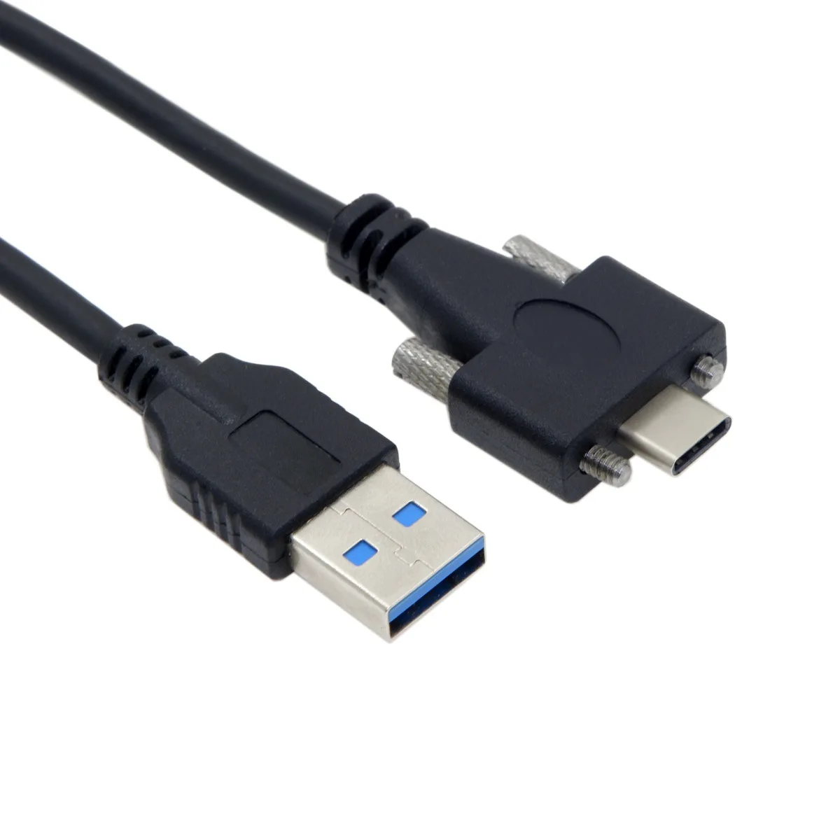Jimier USB 3.0 Type C двойной винтовой фиксатор для стандартного 3 1 кабель передачи данных