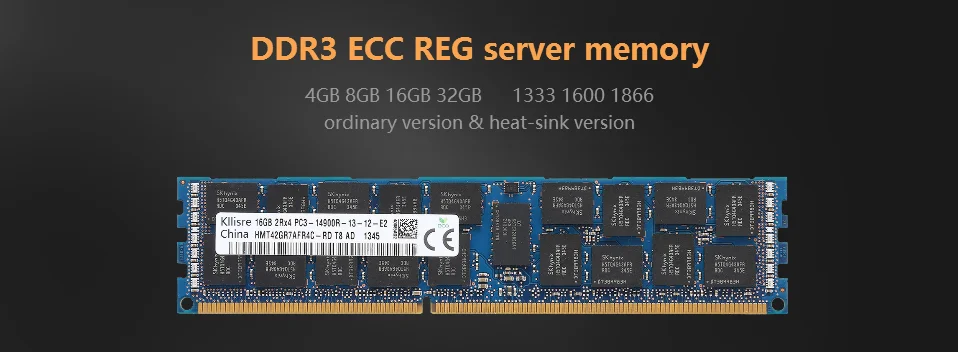 Kllisre X58 LGA 1366 материнская плата поддерживает серверную память REG ECC и процессор xeon