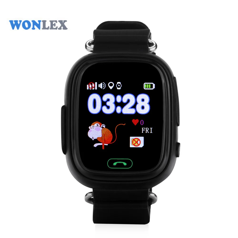 Wonlex GW100 детский Wearable Devices (носимое устройство) Детский GPS WiFi умные часы