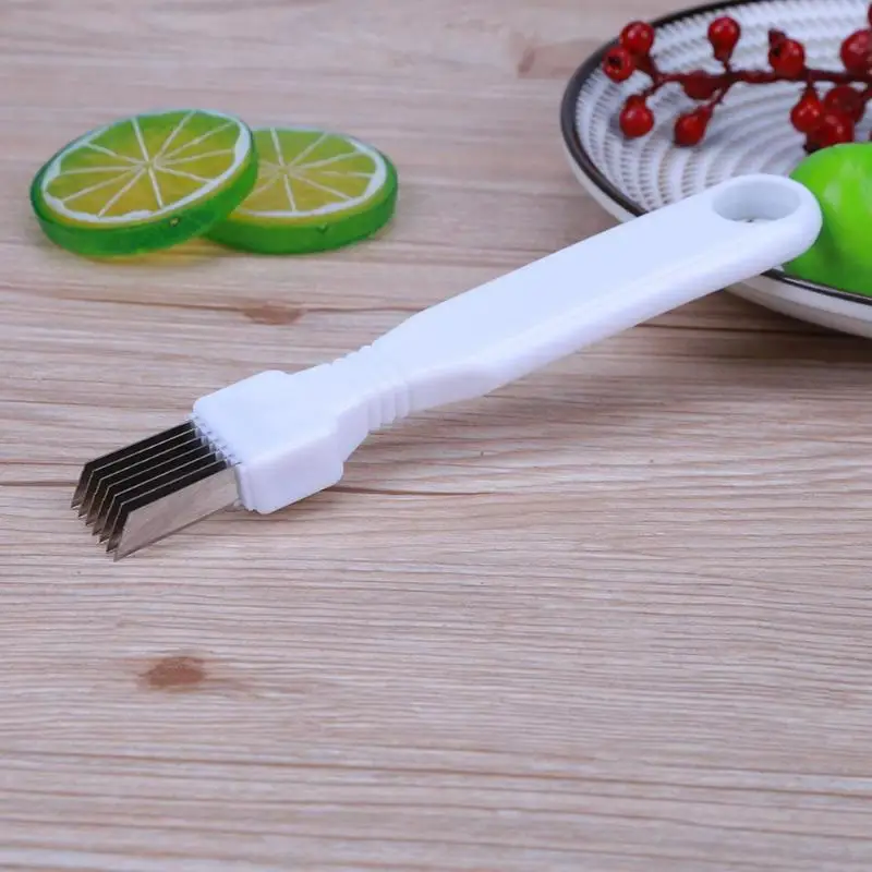 Home Stainless Steel Creative Onion Cutter Knife Graters Vegetable Tool Cooking Tools Kitchen Accessories Gadgets Household
