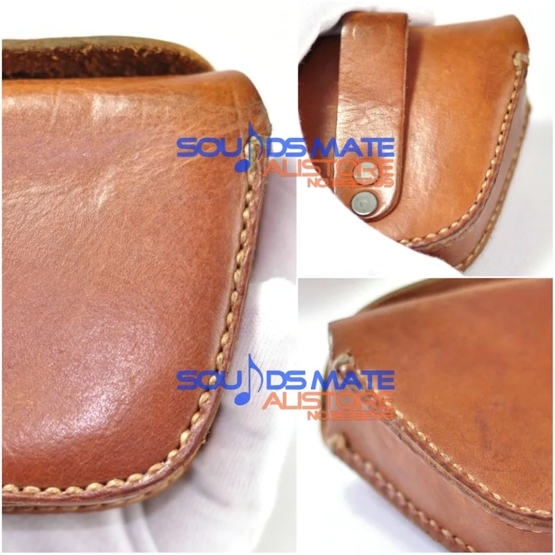 Мужской Жесткий Чехол ручной работы из натуральной кожи с чехлом для наушников |