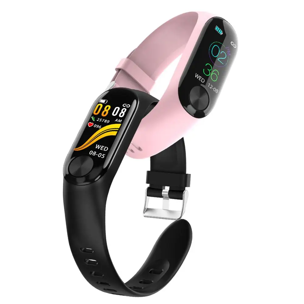 Brand New 2019 Smart Band Watch Bracelet Wristband Fitness Tracker Blood Pressure Heart Rate M3 Unisex Hot Fashion Watches | Электроника