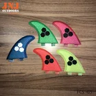 Бесплатная доставка, Стекловолоконные и сотовые синие FCS M G5 плавники для доски для серфинга FCS плавники будущего плавники FCS G5 плавники