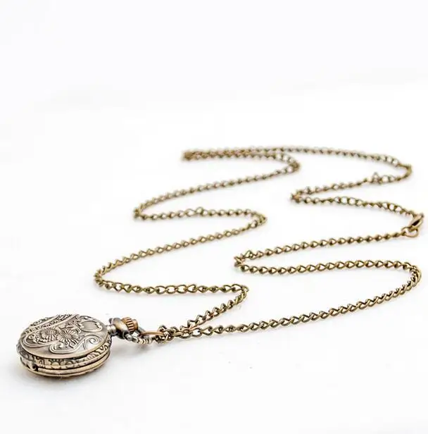 

Fashion quartz Butterfly Quartz Pocket Watch Necklace 10pcs/lot, free ship