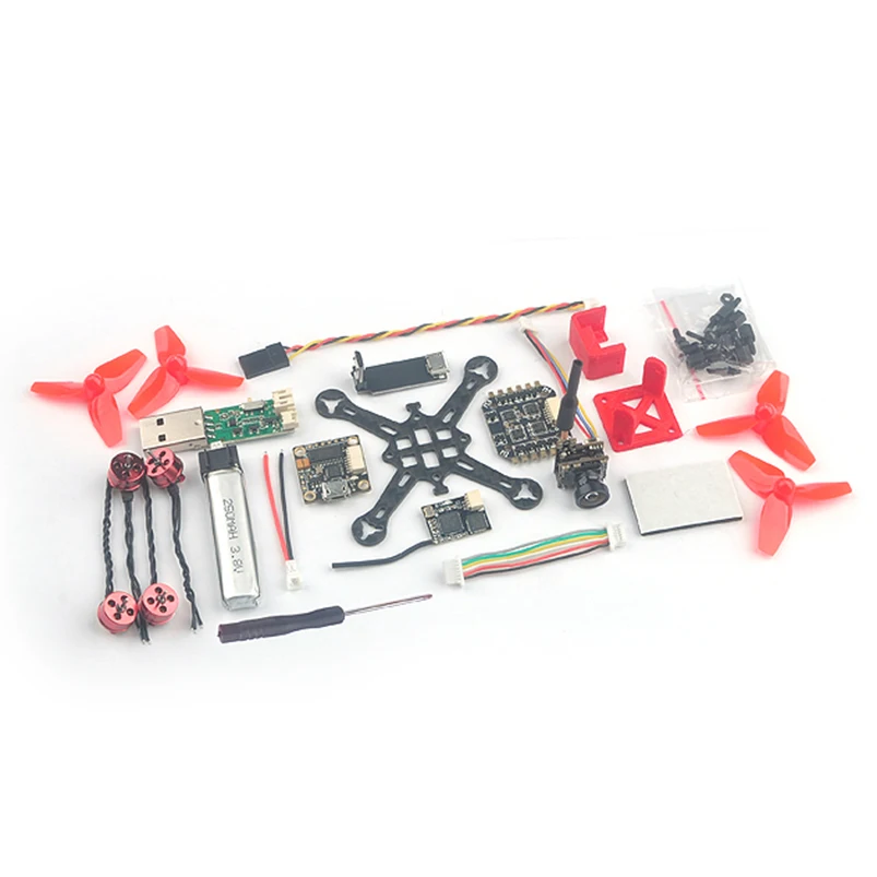 JMT Happymodel Trainer66 мини 66 мм 1S FPV гоночные беспилотные самолеты PNP Комплект ж/Для гоночный транспорт для помещений