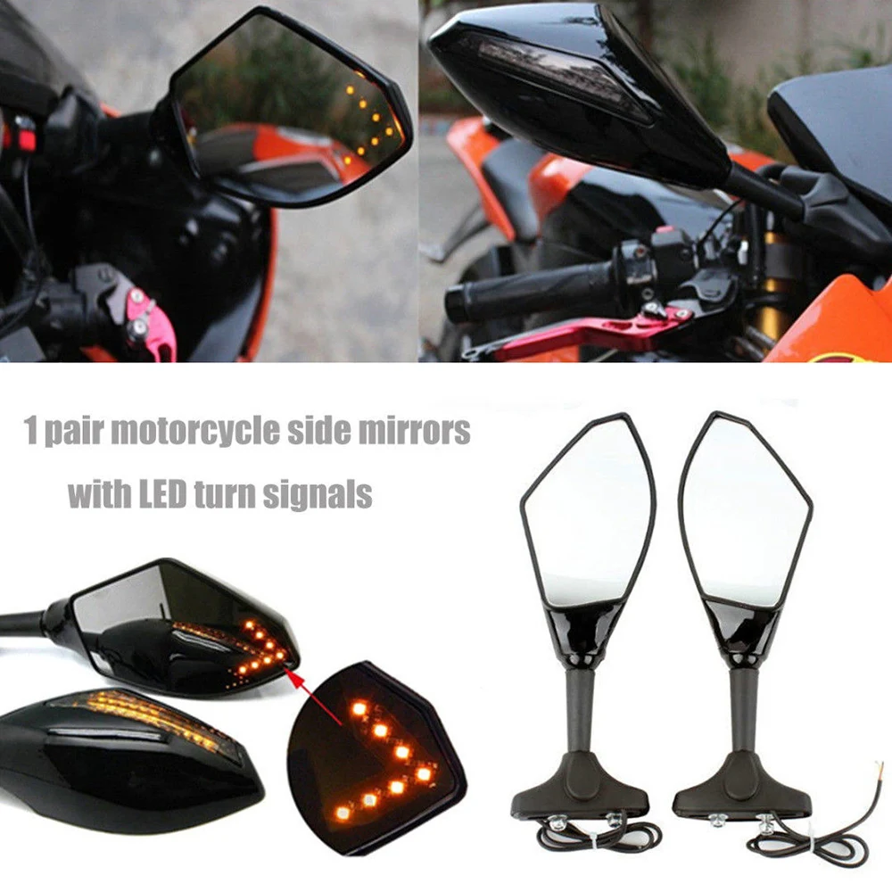 СВЕТОДИОДНЫЕ ПОВОРОТНЫЕ сигналы зеркала evomosa для мотоцикла Hyosung GT650R Yamaha YZF 600 R6 R6s