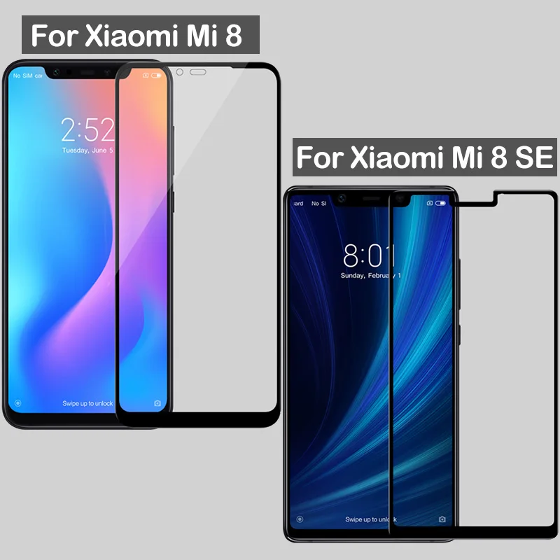 Nillkin 3D CP + макс. закаленное стекло для Xiaomi mi 8/mi 8 SE полное покрытие протектор экрана