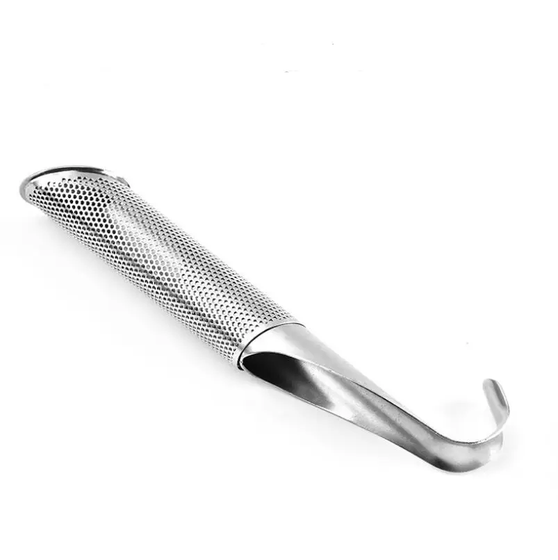 

Stainless Steel Pipe Design Strainer Tea Infuser Teaspoon Infuser Filter Sticks Kitchen Tool LX6923