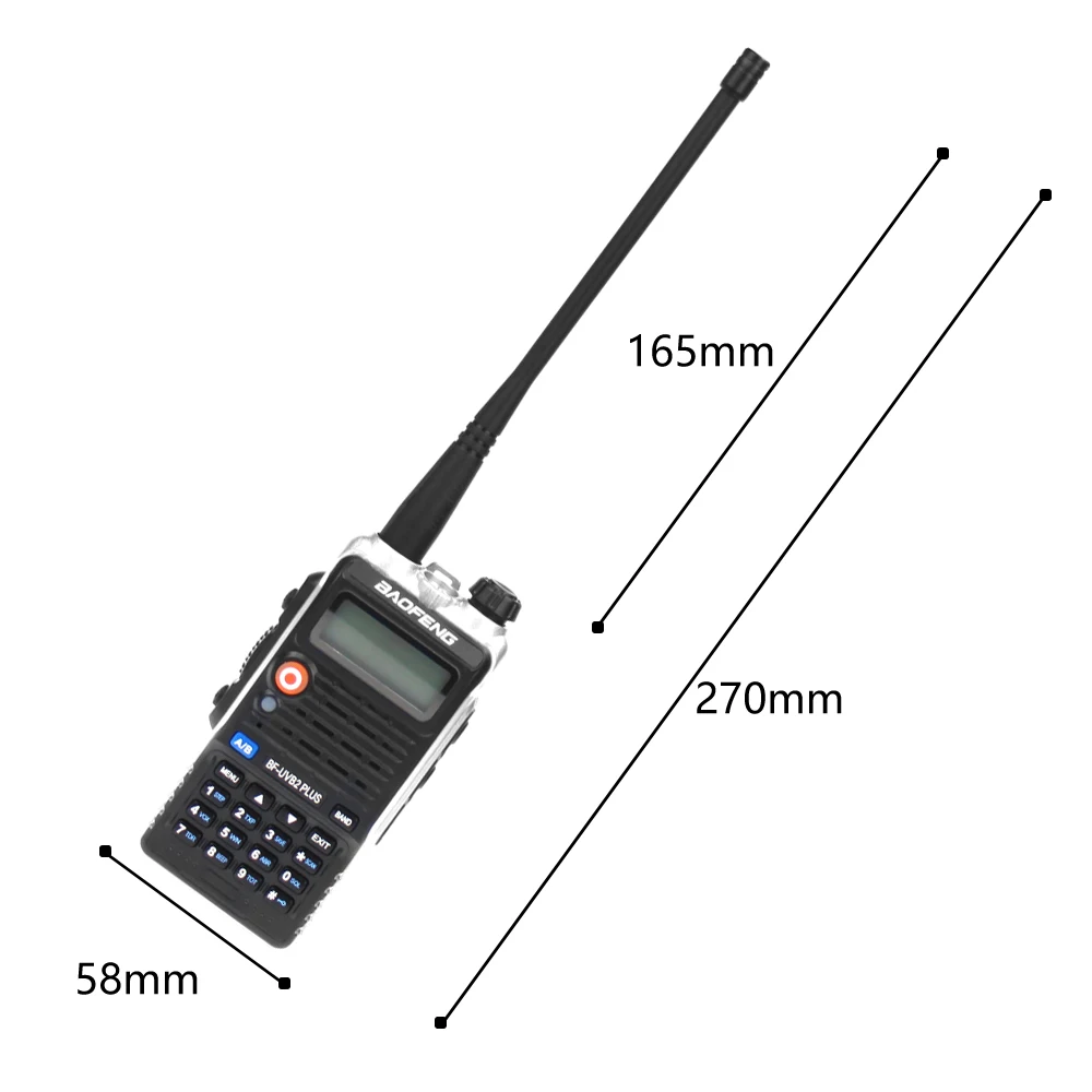 Рация Baofeng UVB2 Plus UV B2 водонепроницаемая Двухдиапазонная радиостанция VHF/UHF